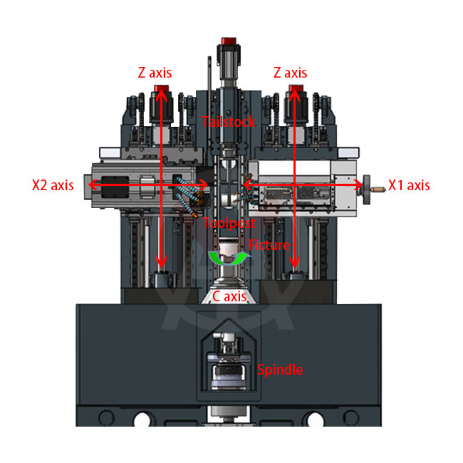 HIGH PRECISION VERTICAL PISTON LATHE/PISTON TURNER(图6)