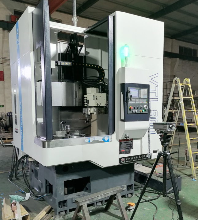 Vertical CNC lathe and horizontal CNC lathe were delivered to well-known agricultural machinery fact(图1)